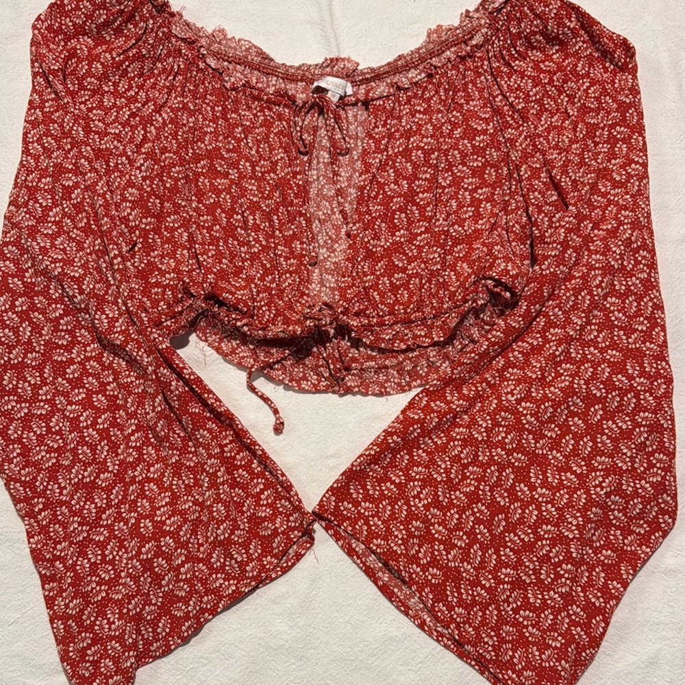 Olivaceous | off the shoulder top